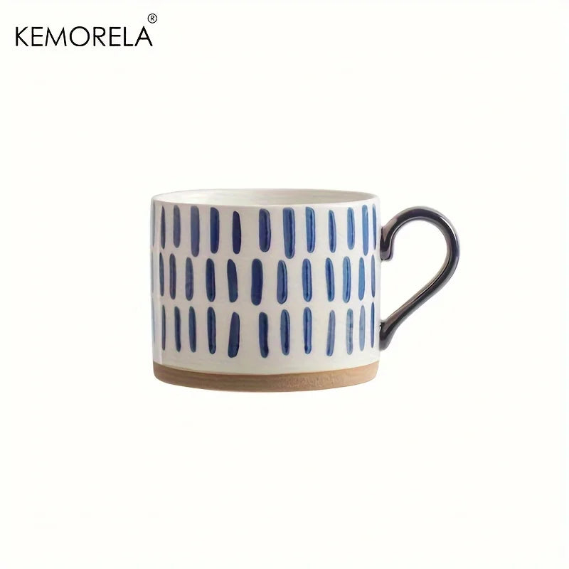 Tasse rétro de style nordique KEMORELA de 450ML