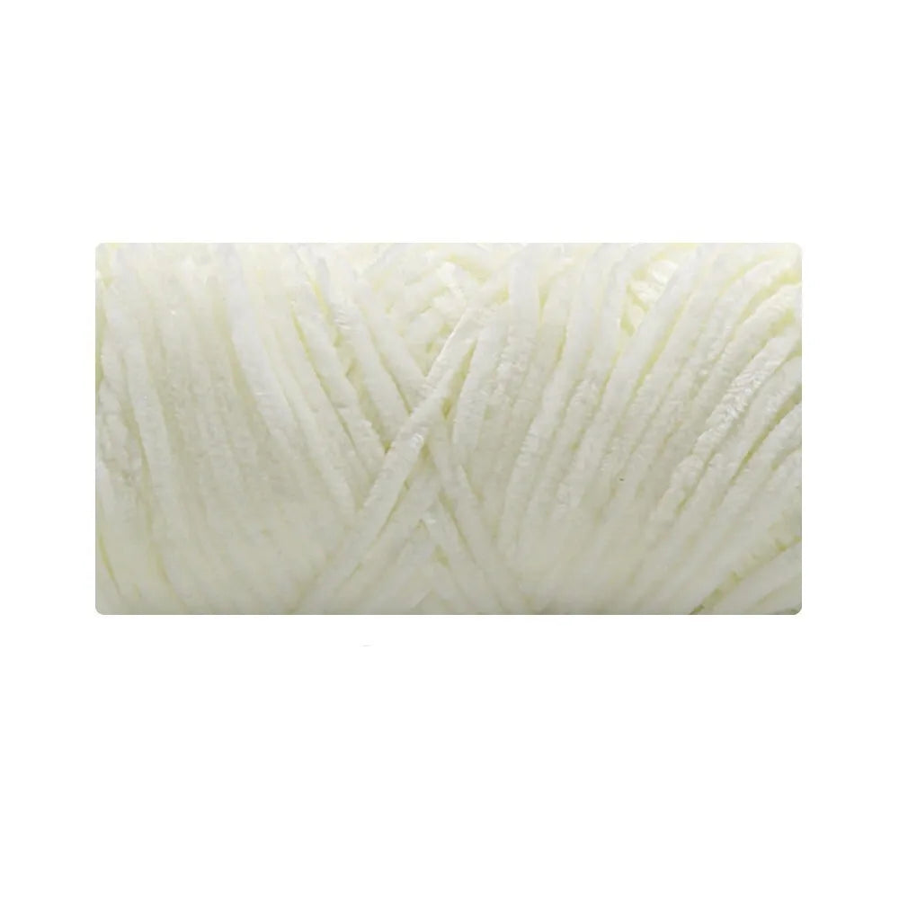 Lot de 6 pelotes en chenille gold velvet 100% Polyester 100gr x 6