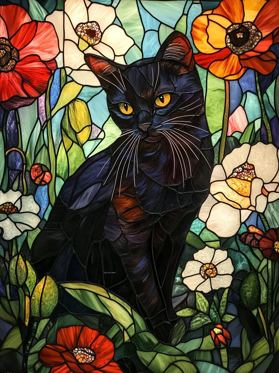 Pintura por números gato Varios diseños disponibles