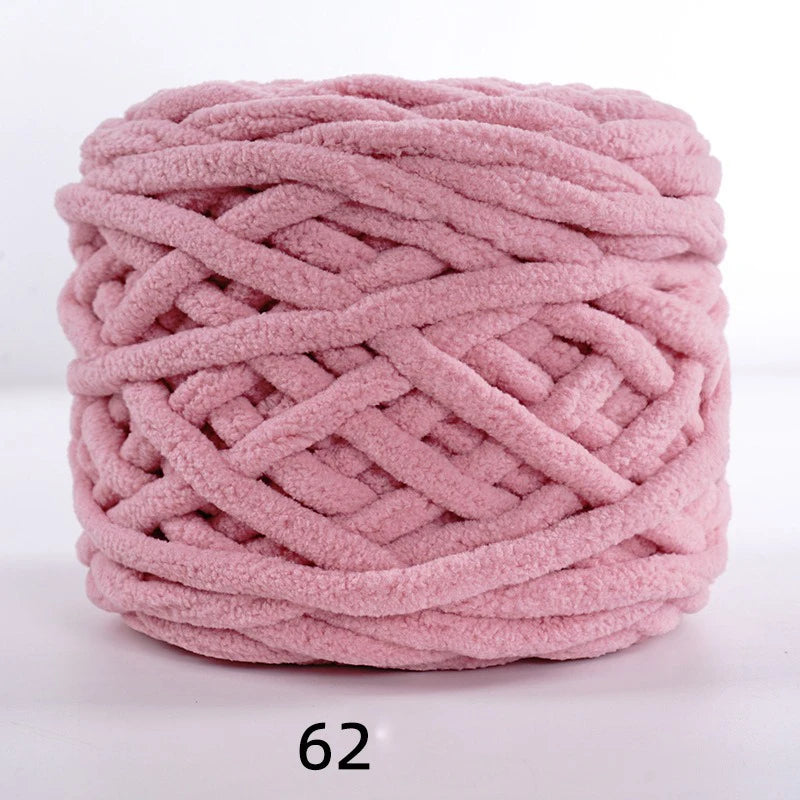 3 pelotes de laine Chenille 100gr x 3