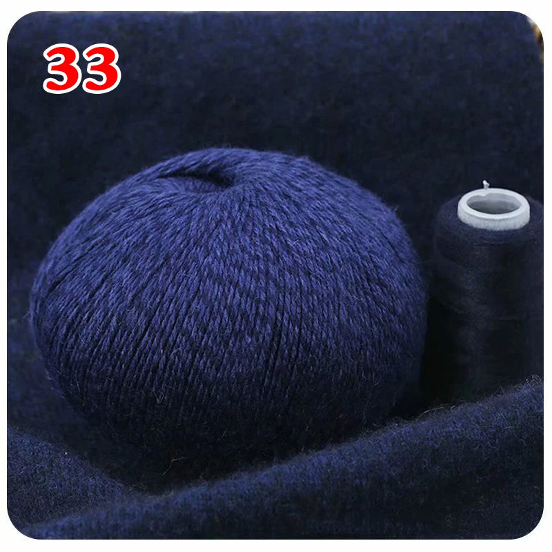 100% Mongolian cashmere wool ball 70gr Several colors available