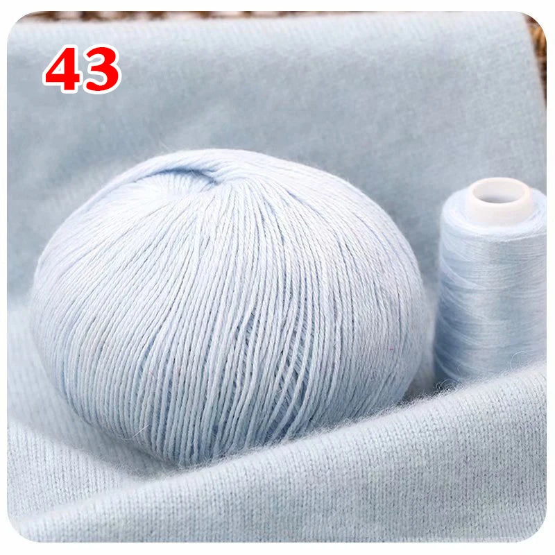 100% Mongolian cashmere wool ball 70gr Several colors available