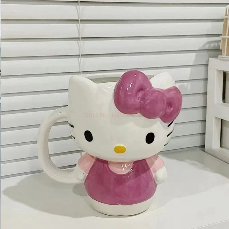 Taza de cerámica de Hello Kitty