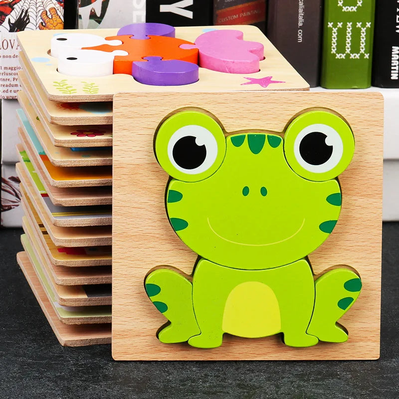 Puzzles pour bébé en bois apprentissage