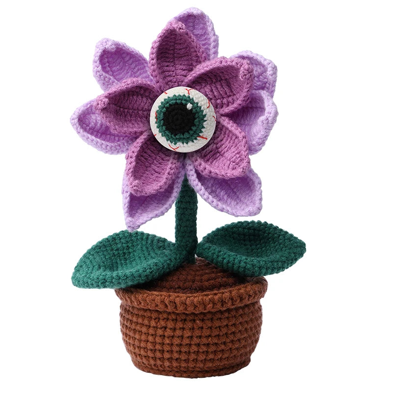 Kits de crochet Halloween citrouille ou chat ou fleur