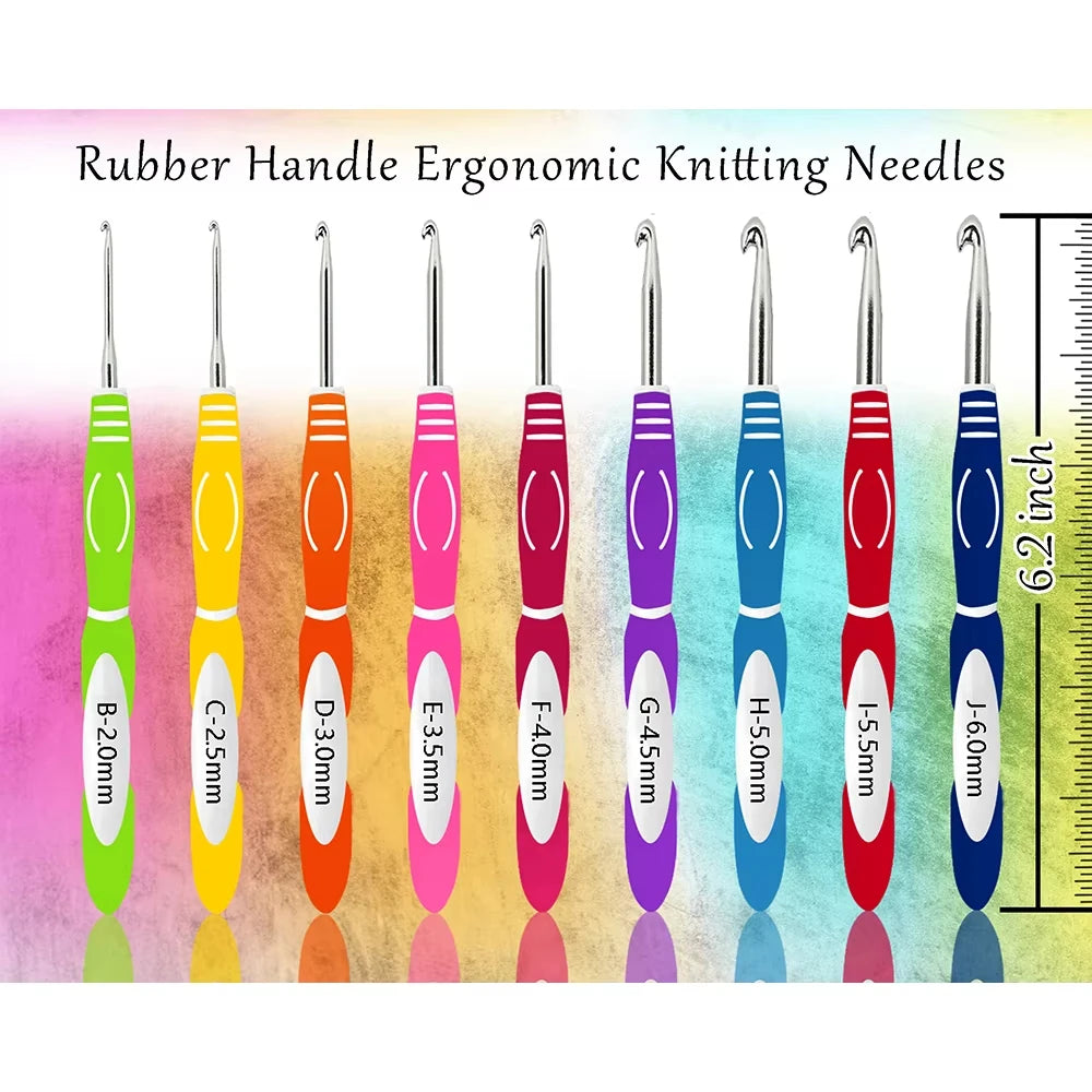 Ergonomic Beginner Crochet Set