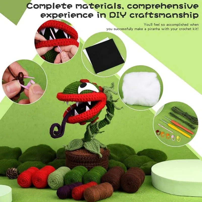 Kit de Crochet fleur Halloween