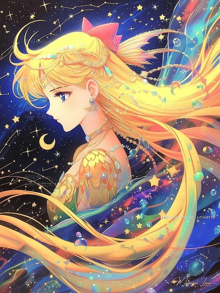 Pintura de diamante de Sailor Moon