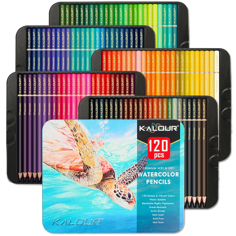 Crayons Aquarelle Premium KALOUR 120/72