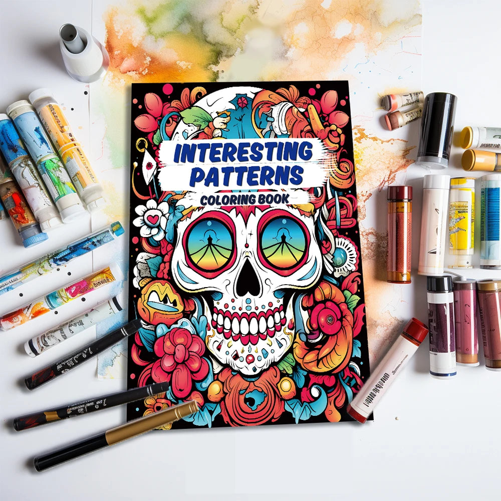 Livre de coloriage A4 pour adolescents