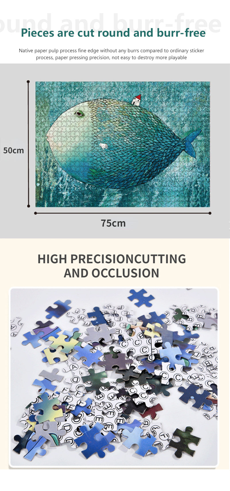 1000 Piece Puzzle Big Fish