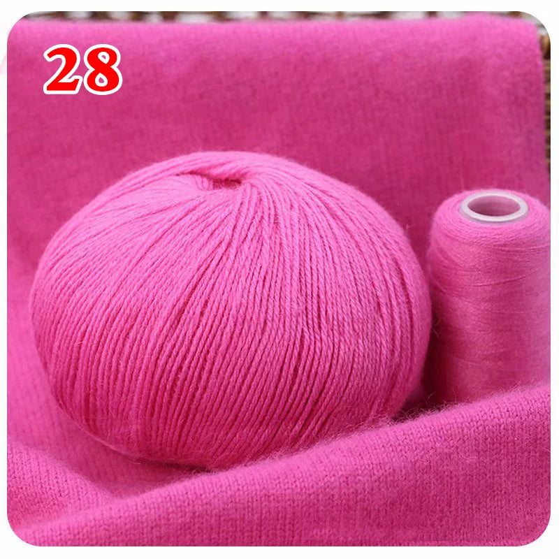 100% Mongolian cashmere wool ball 70gr Several colors available