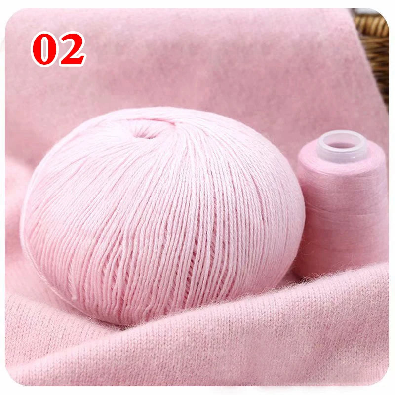 100% Mongolian cashmere wool ball 70gr Several colors available