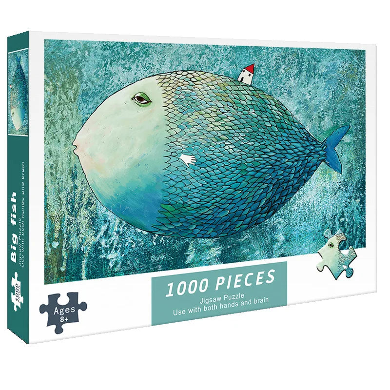 1000 Piece Puzzle Big Fish