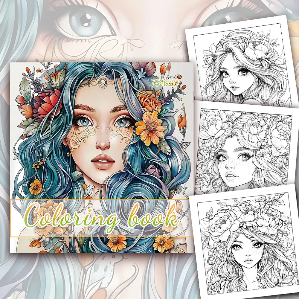 Adult Coloring Book 30 Sheets 100gsm