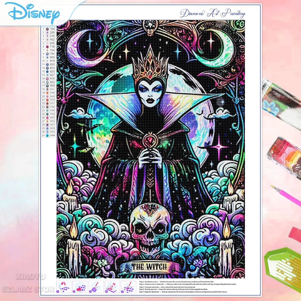 Peintures à diamants 5D Personnages Disney maléfiques