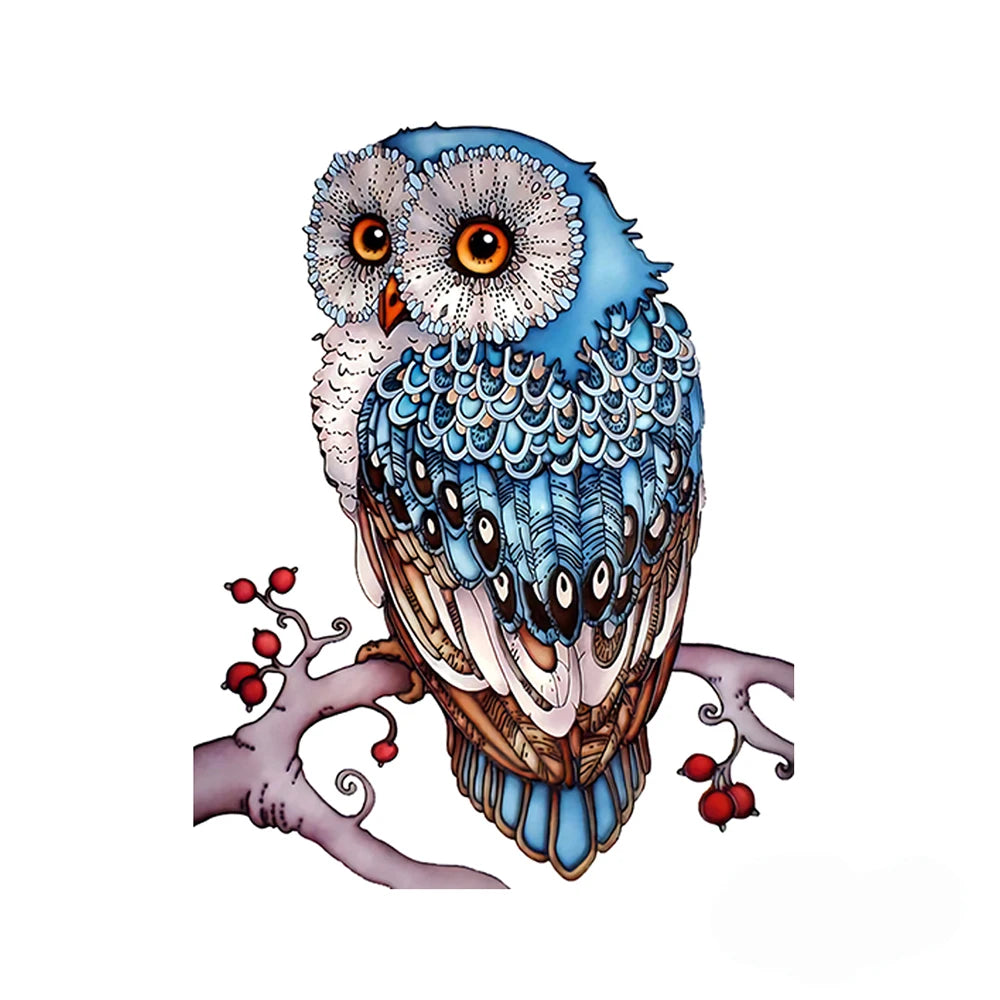 Wooden Puzzles for Adults Owls