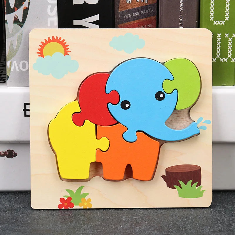 Puzzles pour bébé en bois apprentissage