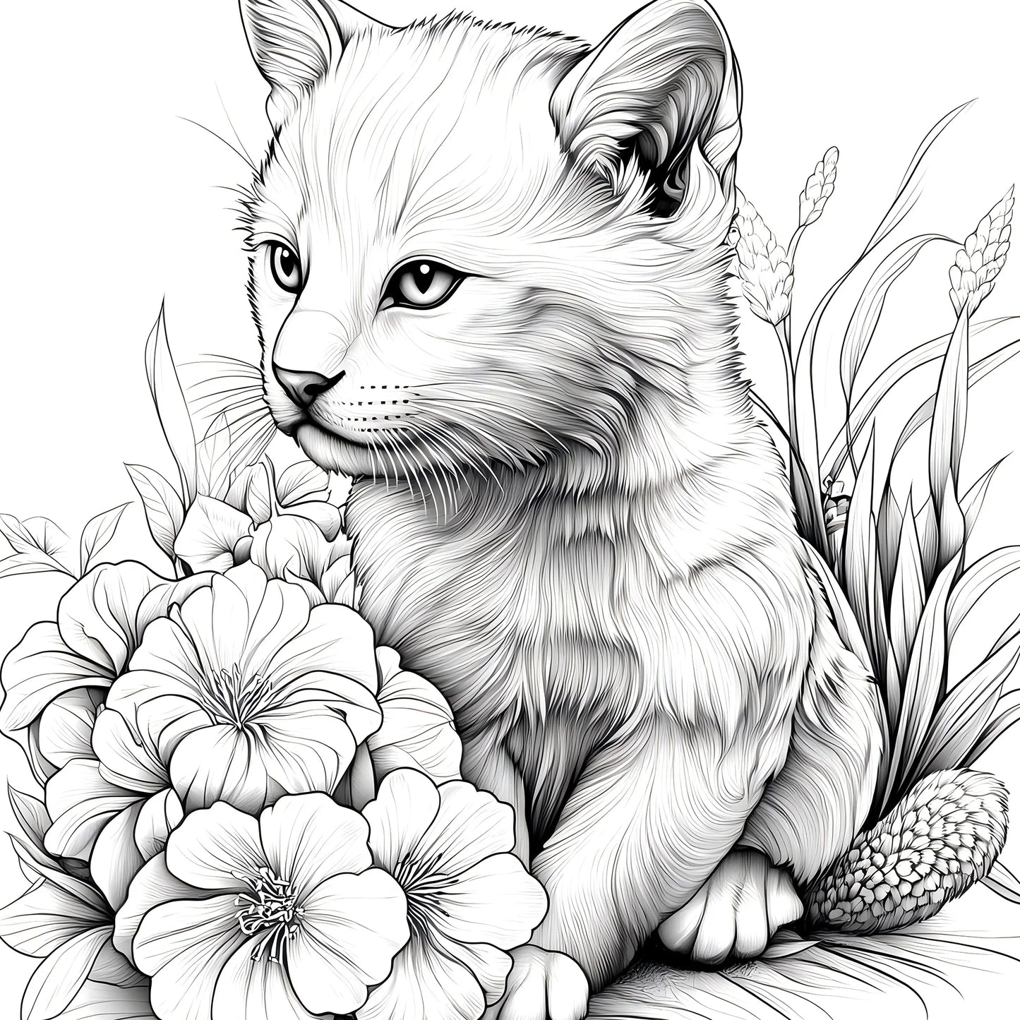 Animal Paradise Coloring Book for Adults Anti-Stress Therapy Art