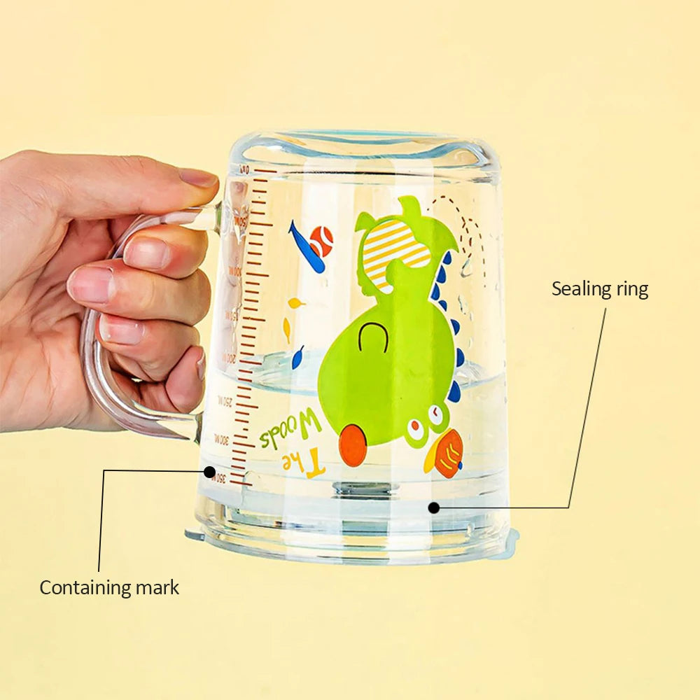 Tasse avec couvercle et paille de 350ml pour enfant