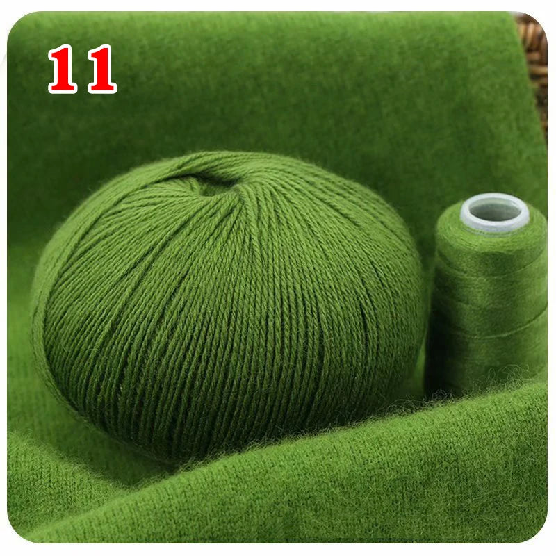 100% Mongolian cashmere wool ball 70gr Several colors available