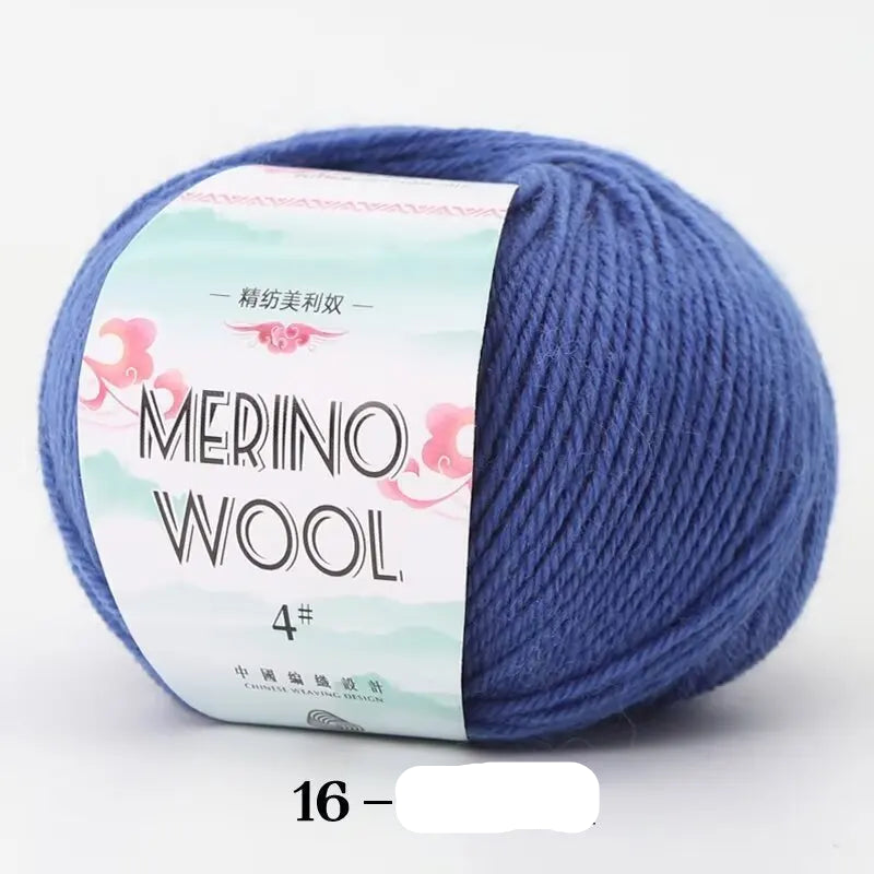 Pelote de laine Mérinos 50gr /130m vêtements de bébé