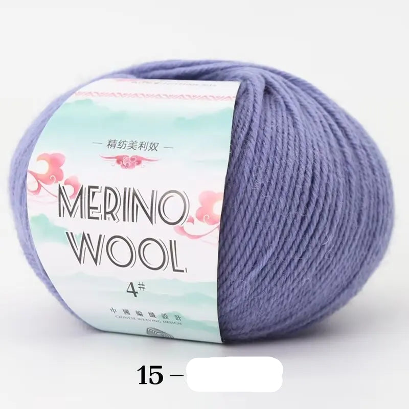 Ovillo de lana Merino 50gr/130m ropa bebe