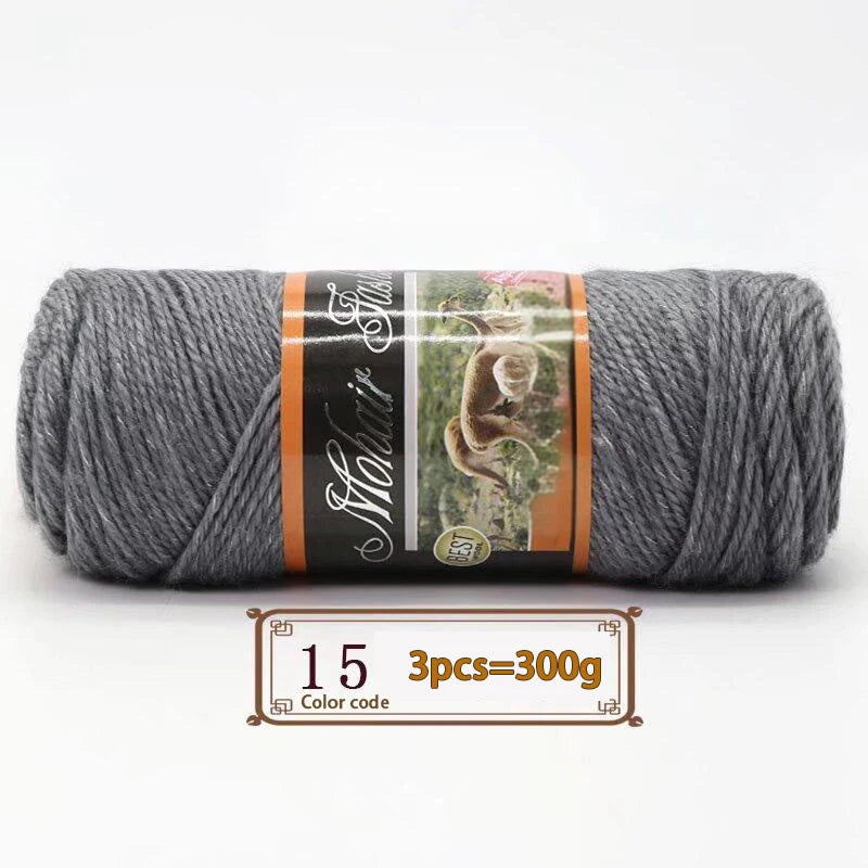 300gr laine mohair différentes couleurs