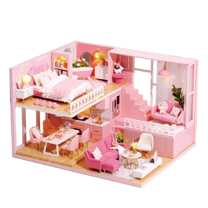 DIY Maquettes en  bois à assembler - maison de poupée _ Plusieurs modèles disponibles