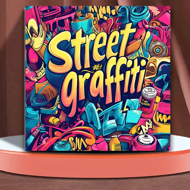 Livre de Coloriage Graffiti