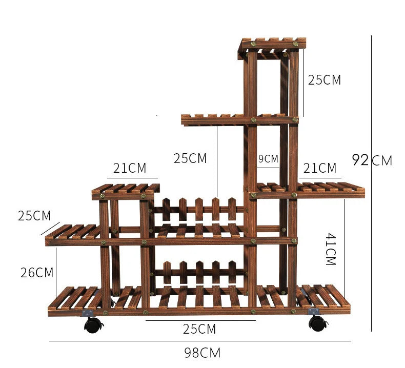 Estantería para plantas