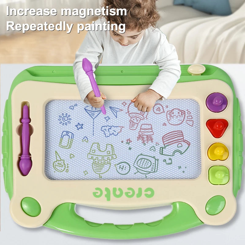 Magnetic drawing tablet for children