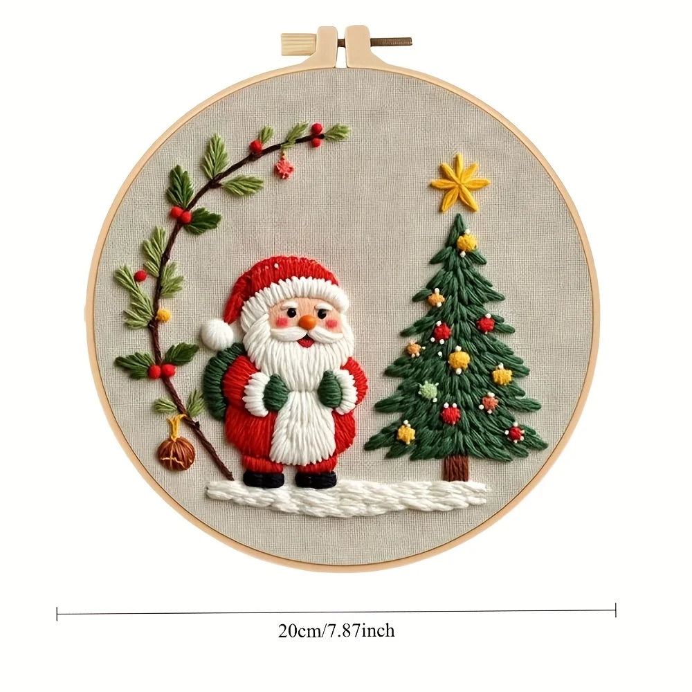 Ensemble de broderie série de noël