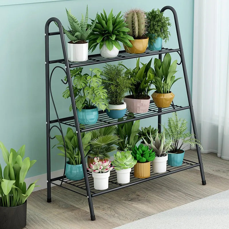 3-Tier Multifunctional Flower Pot Rack