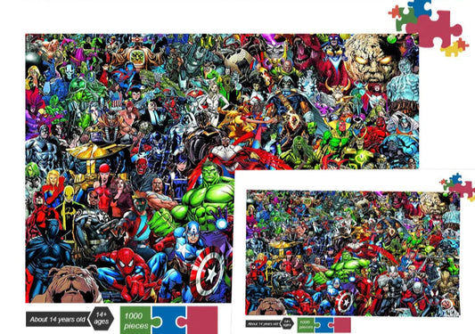 Puzzle Marvel Big Family