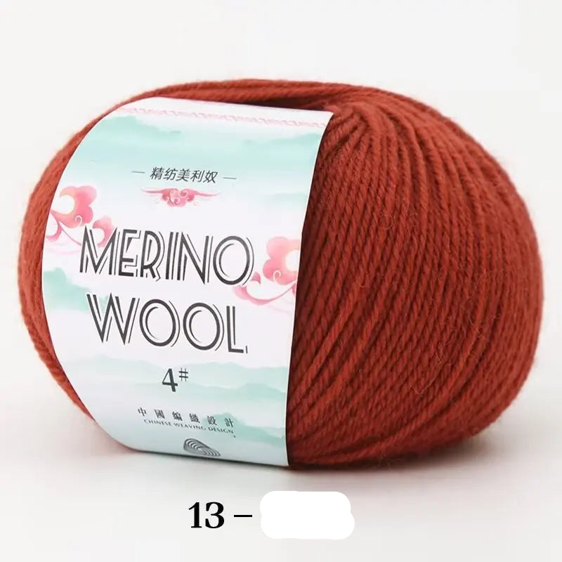 Pelote de laine Mérinos 50gr /130m vêtements de bébé