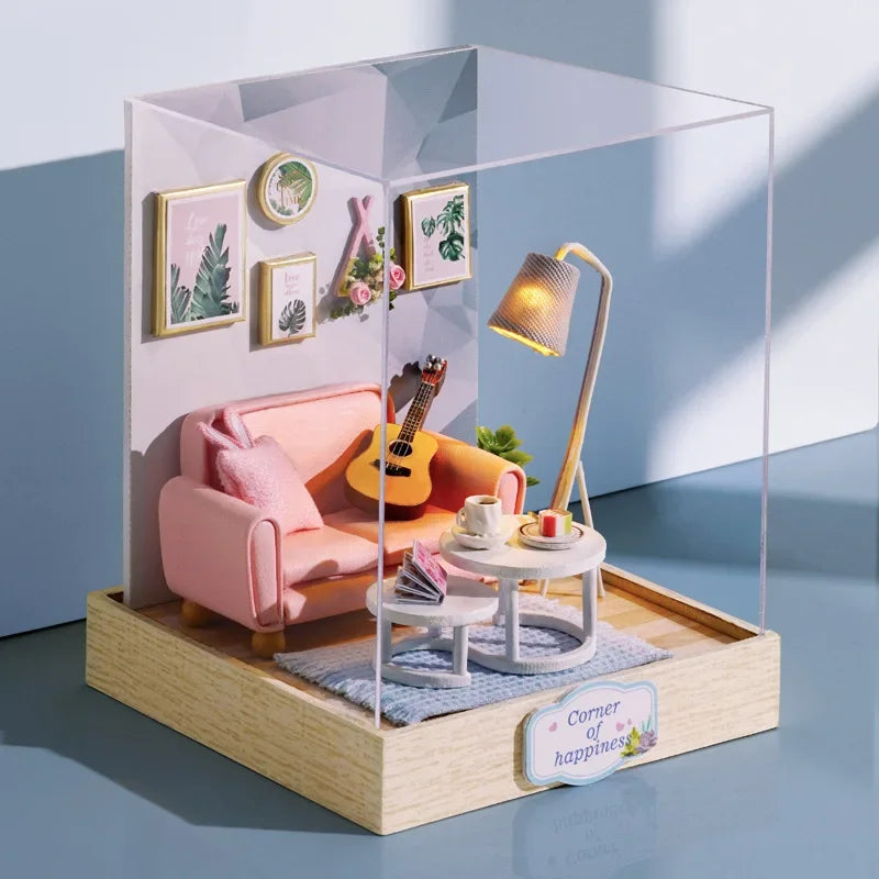 DIY Maquettes en  bois à assembler - maison de poupée _ Plusieurs modèles disponibles