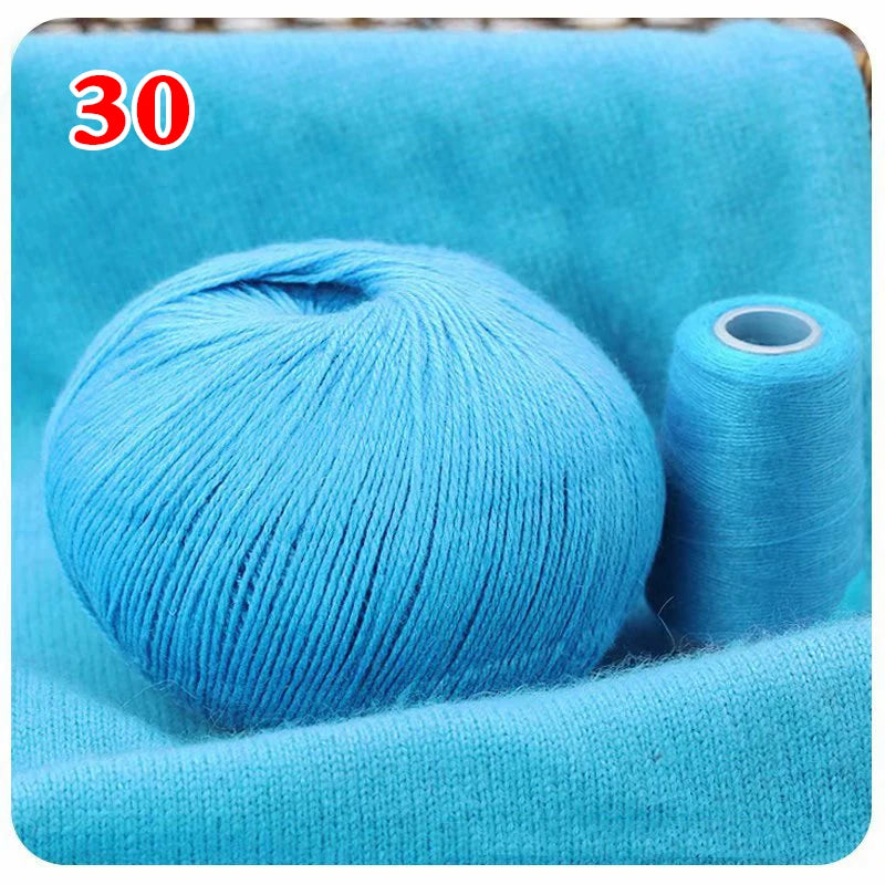 100% Mongolian cashmere wool ball 70gr Several colors available