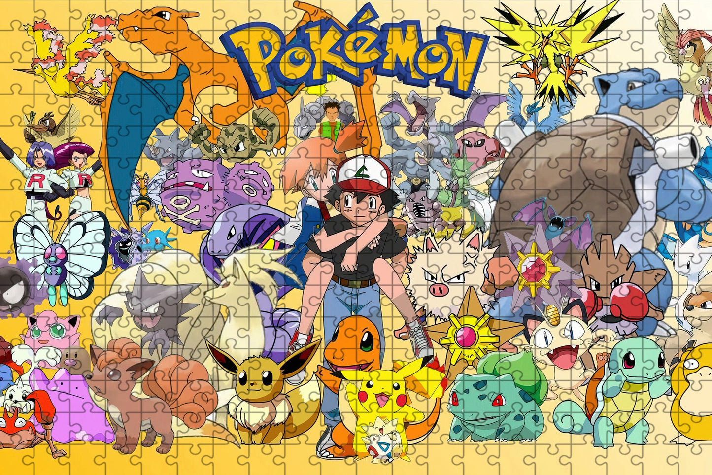 Puzzles Pokemon Pikachu 35/300/500/1000 pièces