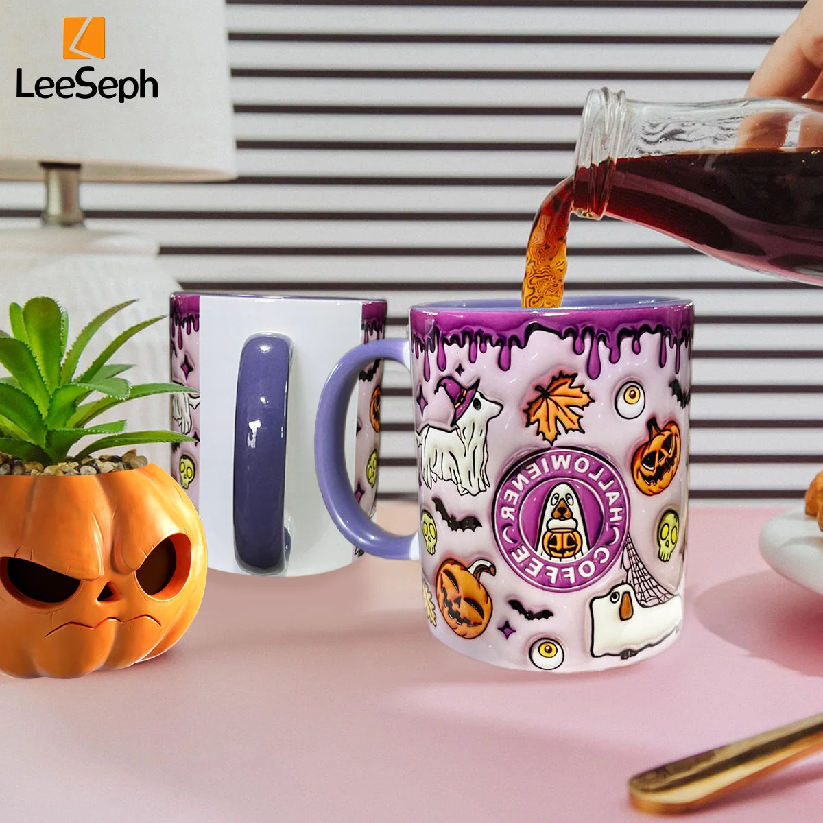 Tasse à café en céramique pour Halloween