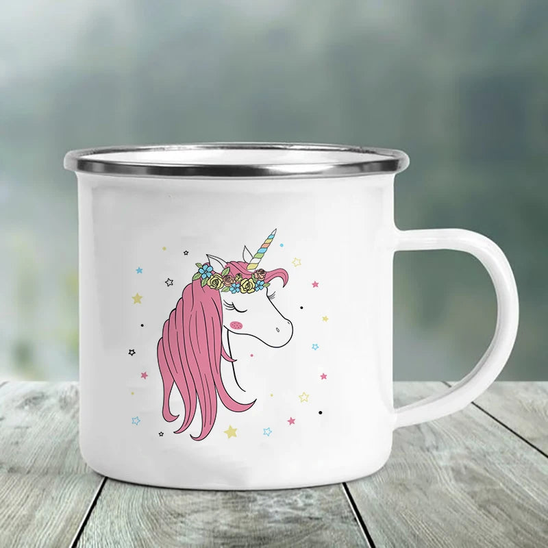 Taza de esmalte para niños