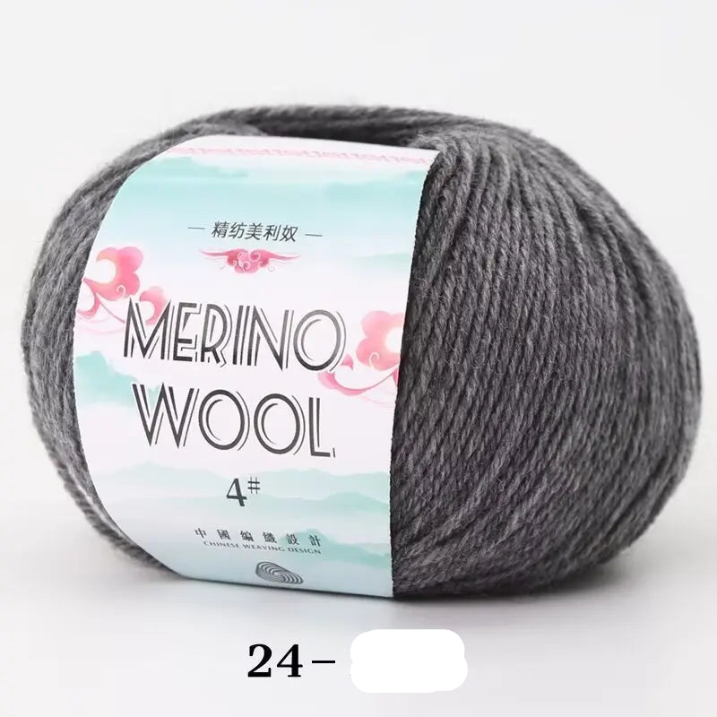 Pelote de laine Mérinos 50gr /130m vêtements de bébé