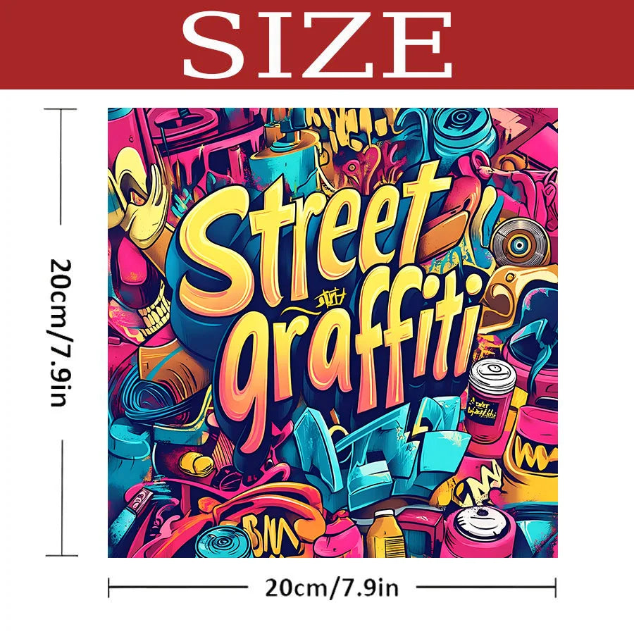 Graffiti Coloring Book