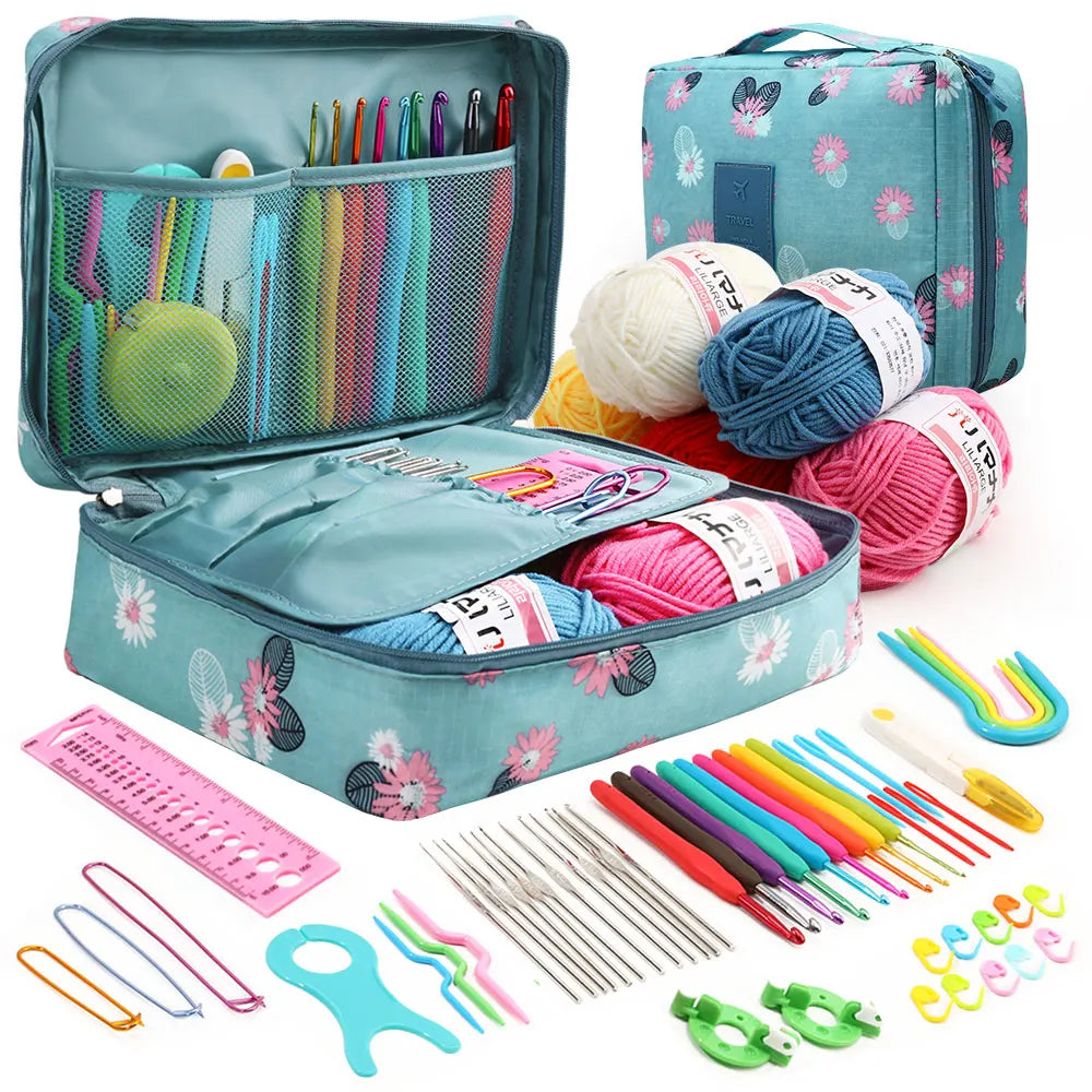 Ensemble de 59 outils pour crochet dans son rangement