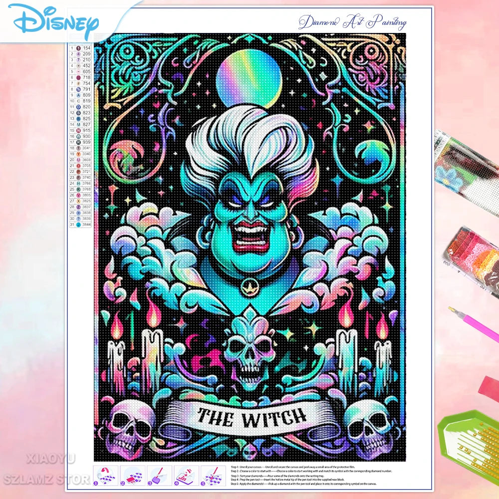 Peintures à diamants 5D Personnages Disney maléfiques