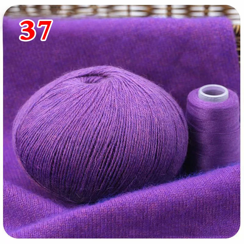 100% Mongolian cashmere wool ball 70gr Several colors available