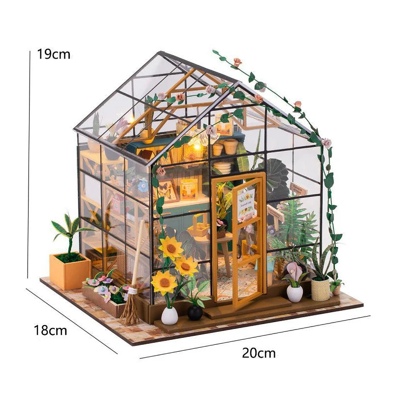 DIY Mini Greenhouse Model