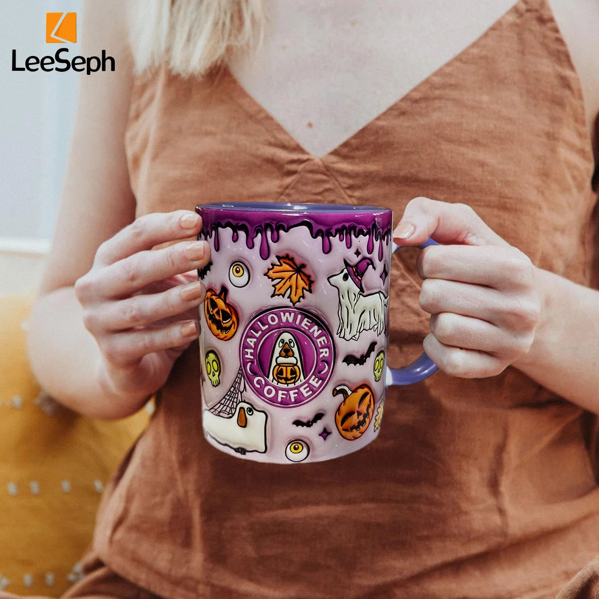 Tasse à café en céramique pour Halloween