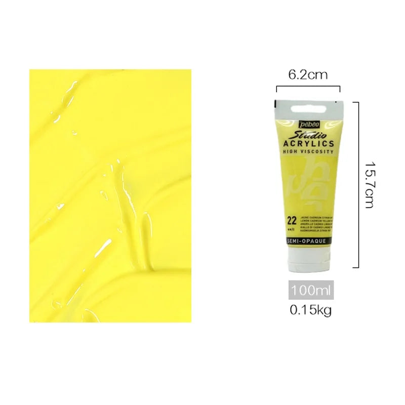 PEBEO 100ML Acrylic Tubes