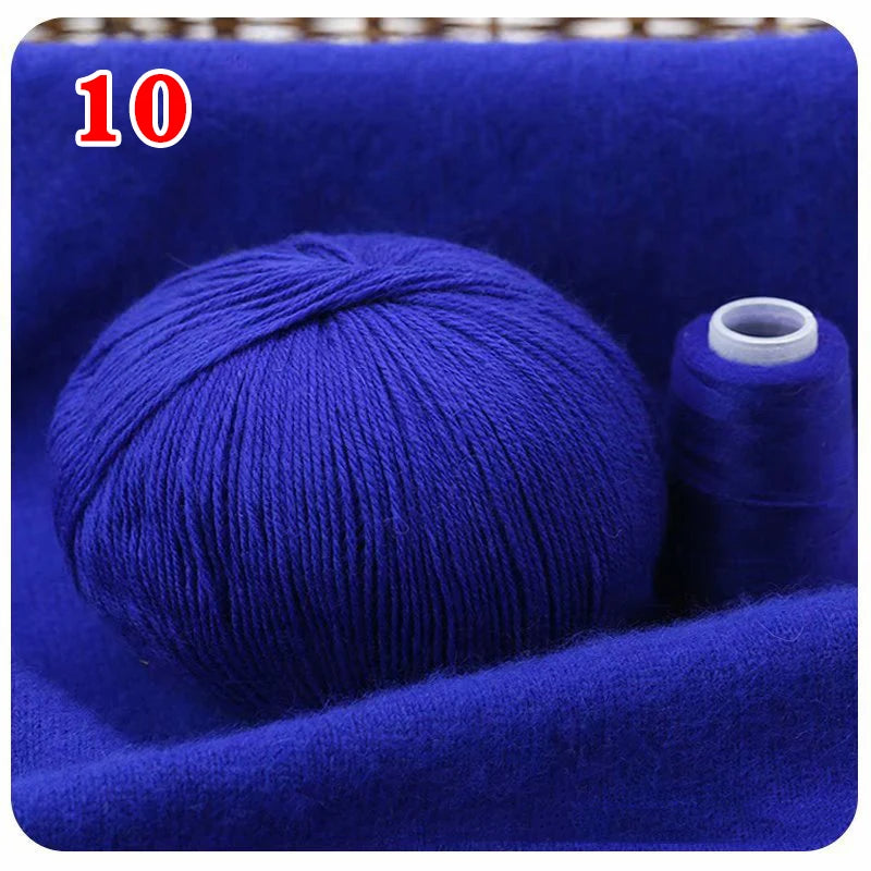 100% Mongolian cashmere wool ball 70gr Several colors available